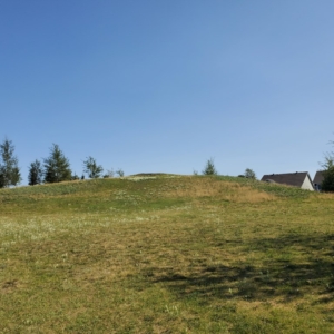 small hill in park
