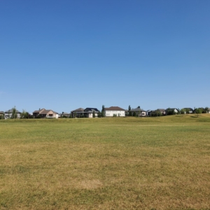 open field great for playing soccer